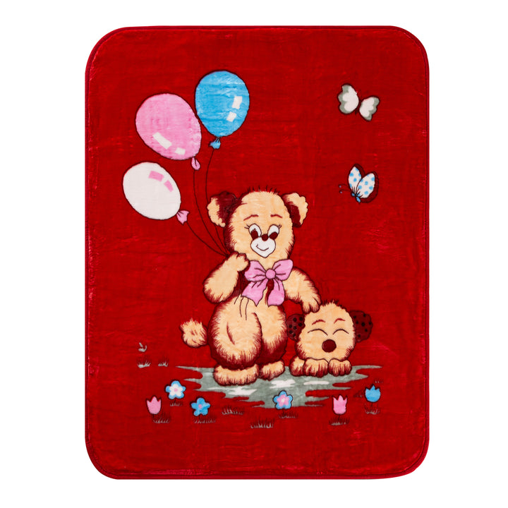Kid‘s Cartoon Animal Toddler Blanket - Soft & Lightweight | Baby Bed