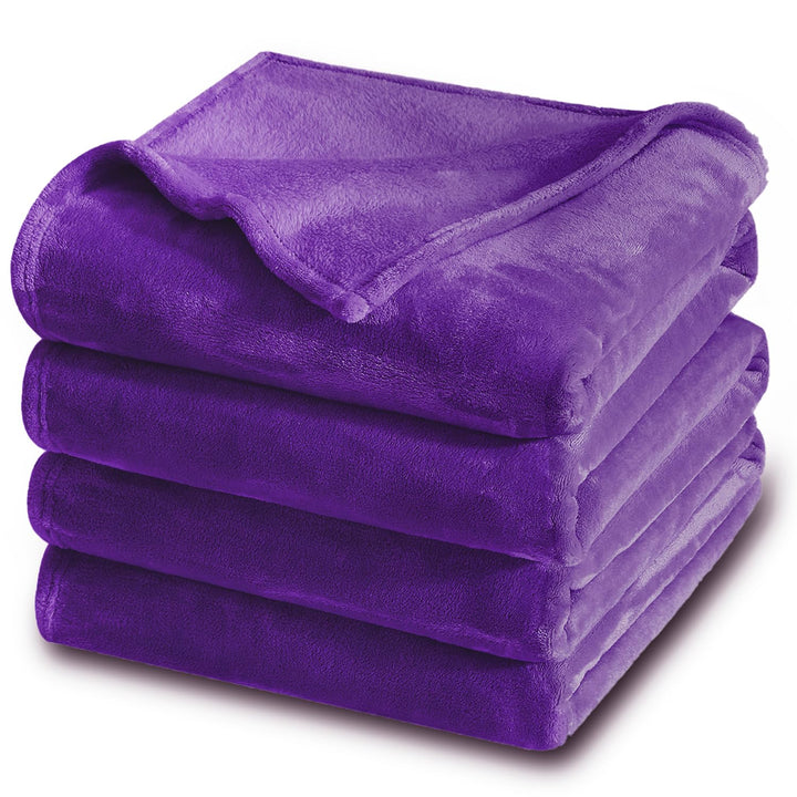 Silk Touch Fleece Blanket - 350 GSM Cozy | Anti-Static Microfiber | Couch & Bed Throw
