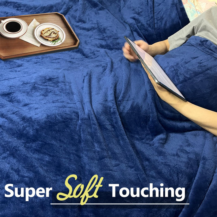 Silk Touch Fleece Blanket - 350 GSM Cozy | Anti-Static Microfiber | Couch & Bed Throw