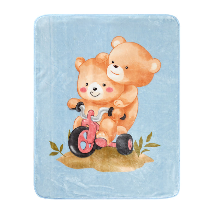 Kid‘s Cartoon Animal Toddler Blanket - Soft & Lightweight | Baby Bed