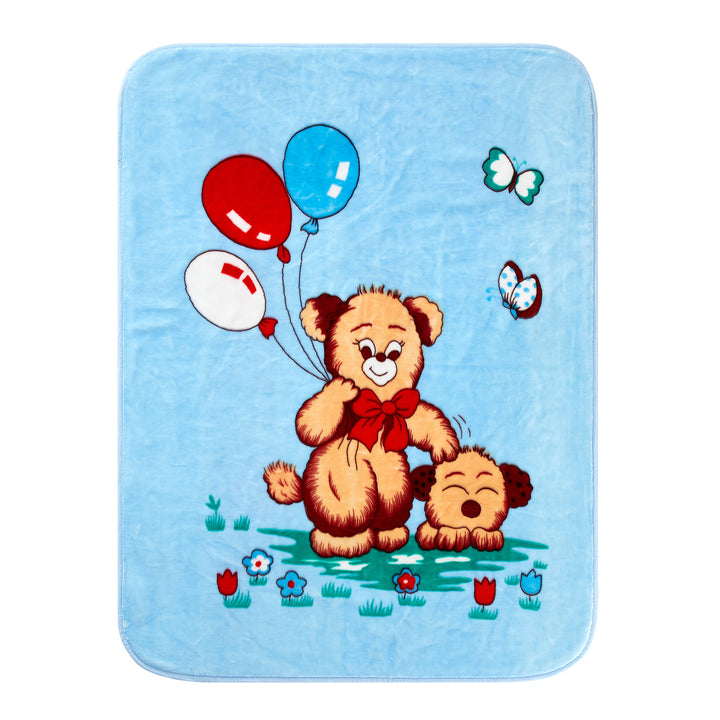 Kid‘s Cartoon Animal Toddler Blanket - Soft & Lightweight | Baby Bed